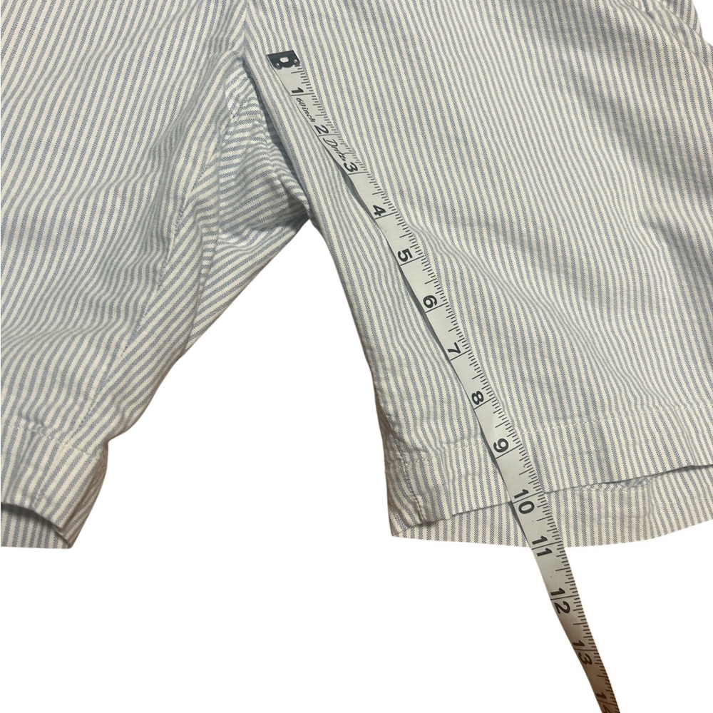 Ralph Lauren Polo Golf Striped Shorts 32 Blue White Cotton Preppy Classic - Picture 4 of 9